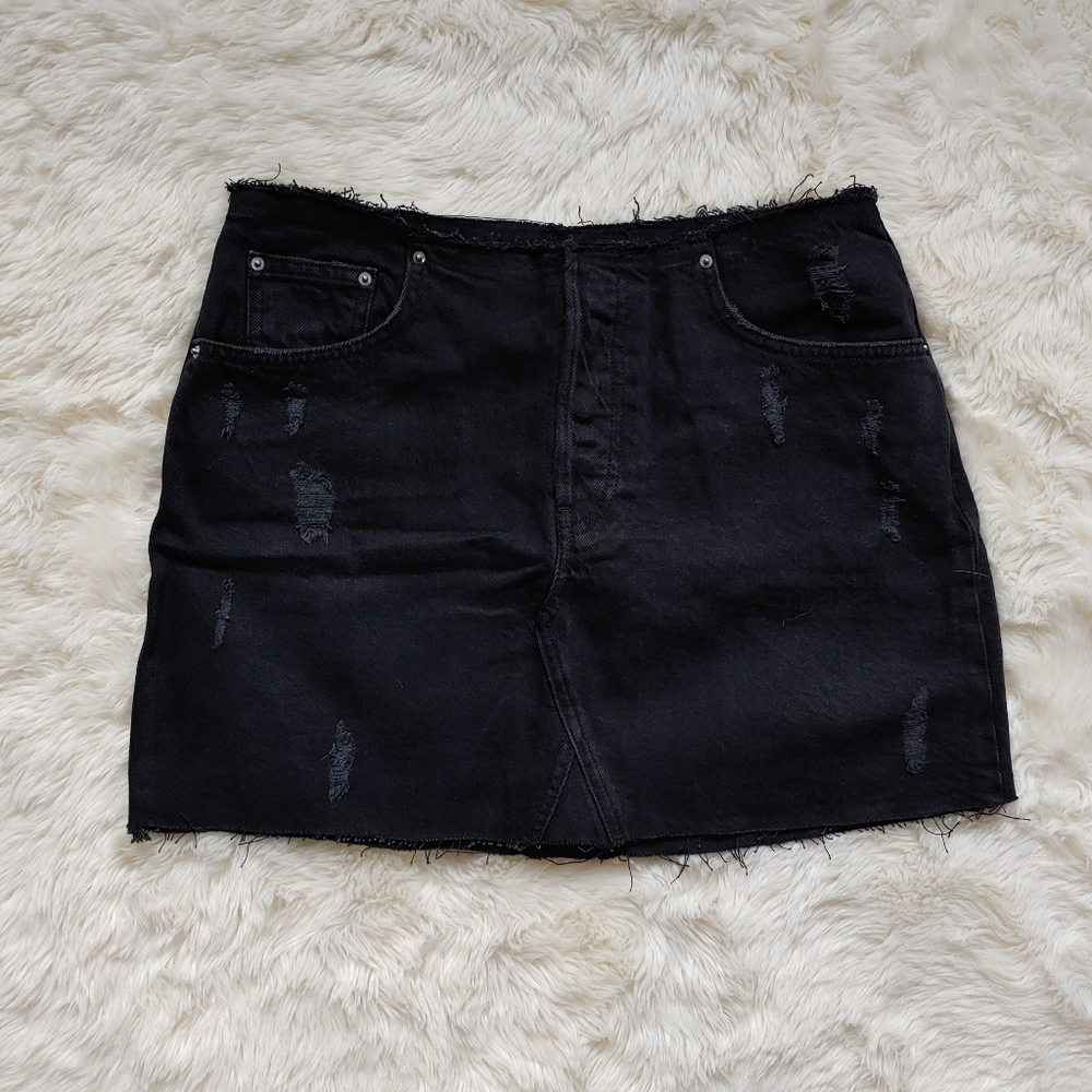 BDG denim skirt